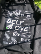 Load image into Gallery viewer, Love Yourself Hoodie In Black