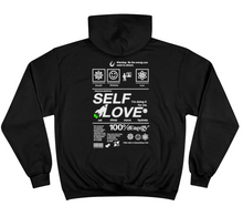Load image into Gallery viewer, Love Yourself Hoodie In Black
